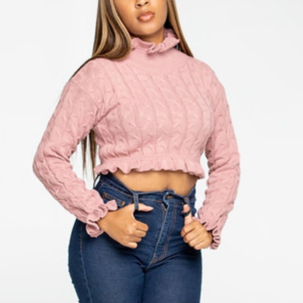 Sweater Crop Top